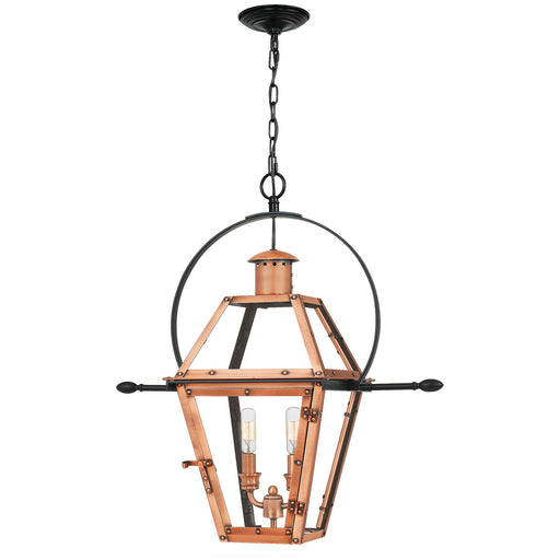 Quoizel - RO2811AC - Two Light Pendant - Rue De Royal - Aged Copper