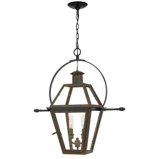 Quoizel - RO2811IZ - Two Light Pendant - Rue De Royal - Industrial Bronze