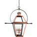Quoizel - RO2814AC - Four Light Pendant - Rue De Royal - Aged Copper