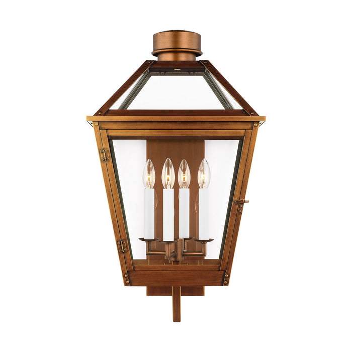 Generation Lighting - CO1364NCP - Four Light Lantern - Hyannis - Natural Copper