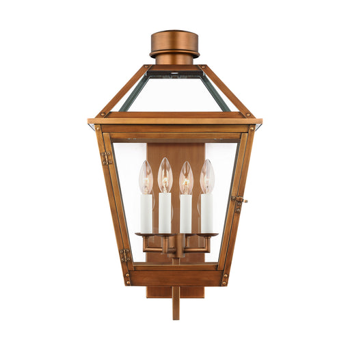 Generation Lighting - CO1374NCP - Four Light Lantern - Hyannis - Natural Copper
