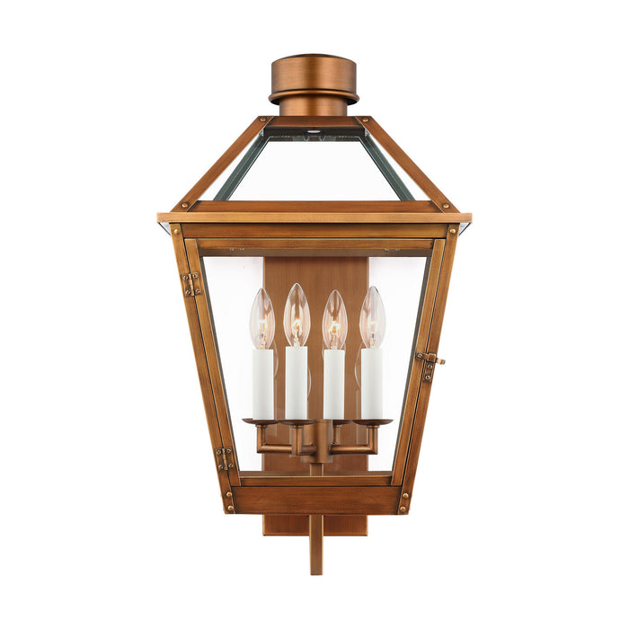 Generation Lighting - CO1374NCP - Four Light Lantern - Hyannis - Natural Copper