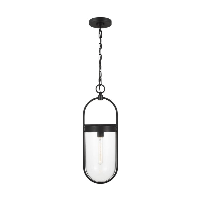 Generation Lighting - CP1371AI - One Light Pendant - Blaine - Aged Iron