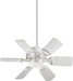 Quorum - 143306-6 - 30``Patio Fan - Estate Patio - White