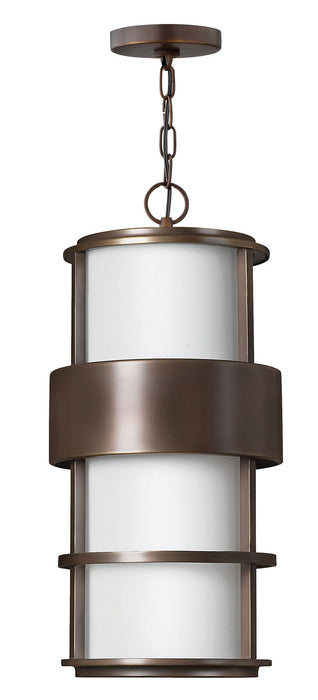 Hinkley - 1902MT - One Light Hanging Lantern - Saturn - Metro Bronze
