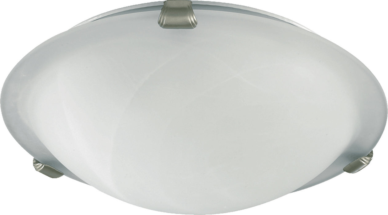 Quorum - 3000-16-65 - Three Light Ceiling Mount - Ceiling Mounts Nickel - Satin Nickel