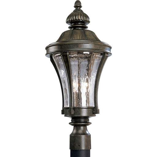 Progress Lighting - P5438-77 - Three Light Post Lantern - Nottington - Forged Bronze