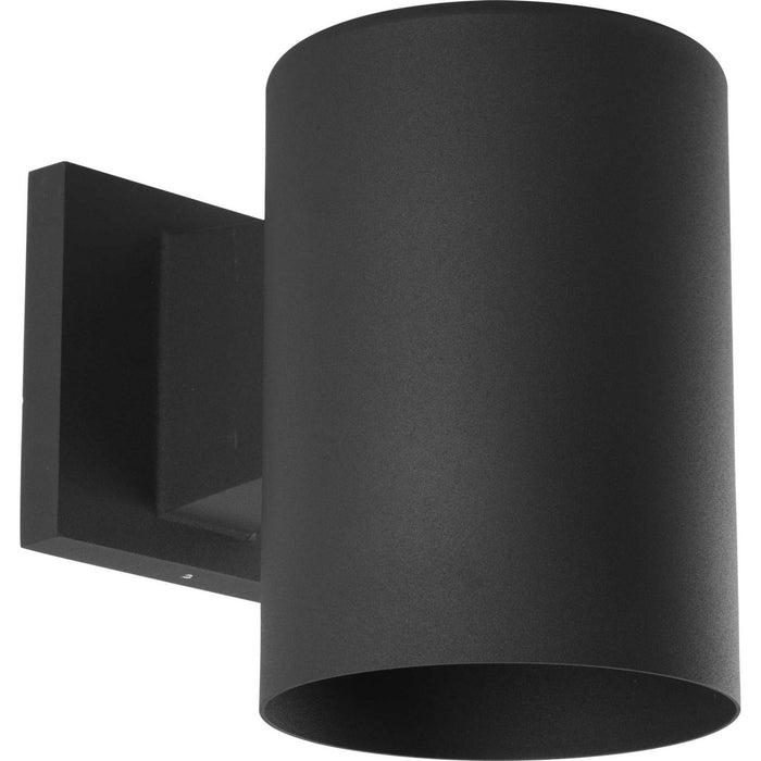 One Light Wall Lantern from the Cylinder collection in Black finish
