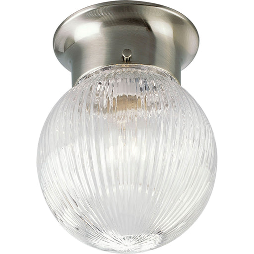 Progress Lighting - P3599-09 - One Light Close-to-Ceiling - Glass Globes - Brushed Nickel