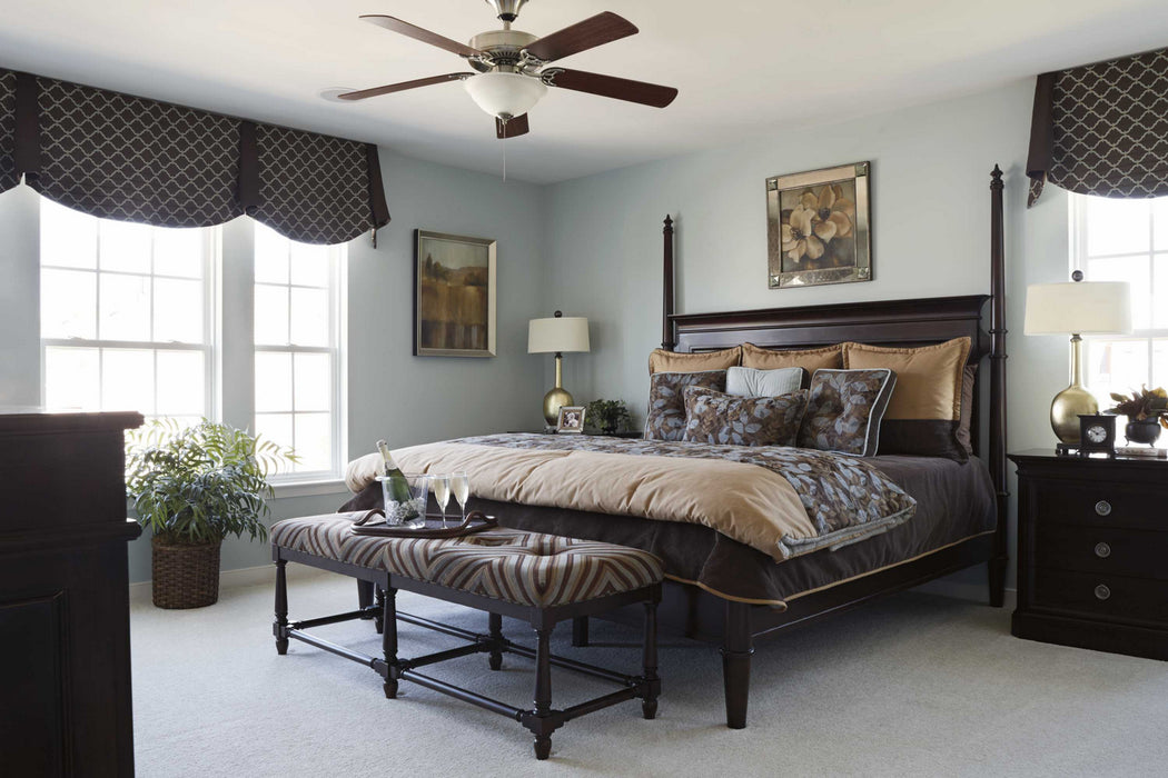 52``Ceiling Fan from the AirPro Performance collection in Brushed Nickel finish