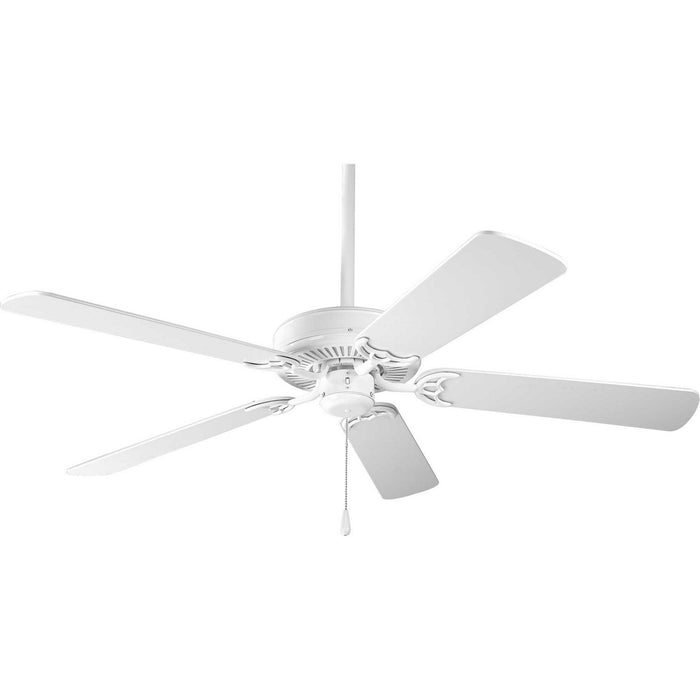 52``Ceiling Fan from the AirPro Builder collection in White finish