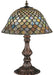 Meyda Tiffany - 26673 - One Light Accent Lamp - Fishscale - Green/Blue
