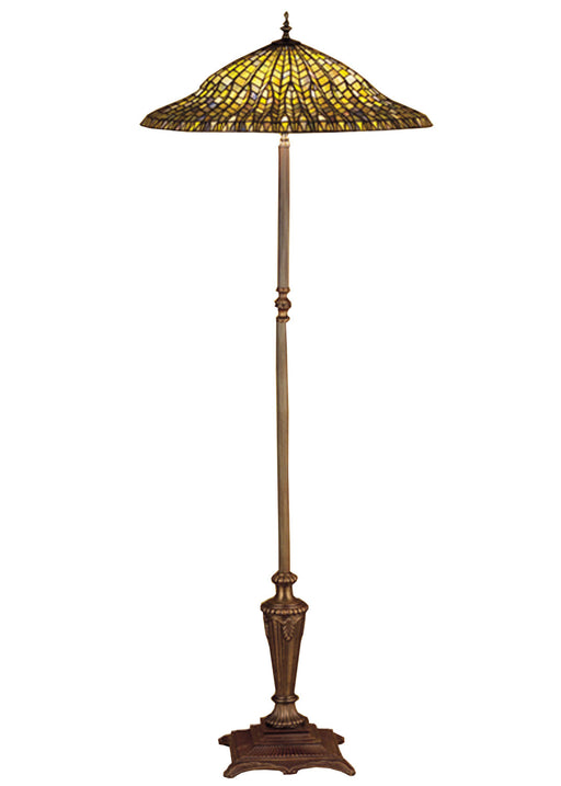 Meyda Tiffany - 30994 - Floor Lamp - Tiffany Lotus Leaf - Antique Copper