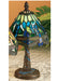Meyda Tiffany - 26617 - One Light Mini Lamp - Tiffany Hanginghead Dragonfly - Mahogany Bronze