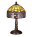 Meyda Tiffany - 29485 - Mini Lamp - Tiffany Candice - Green/Blue Pbag