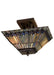 Meyda Tiffany - 31191 - Two Light Flushmount - Tiffany Jeweled Peacock - Antique Copper