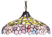 Meyda Tiffany - 30449 - Three Light Pendant - Wisteria - Antique Nickel
