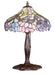Meyda Tiffany - 52134 - One Light Accent Lamp - Wisteria - Beige Pink Pr Purple/Blue