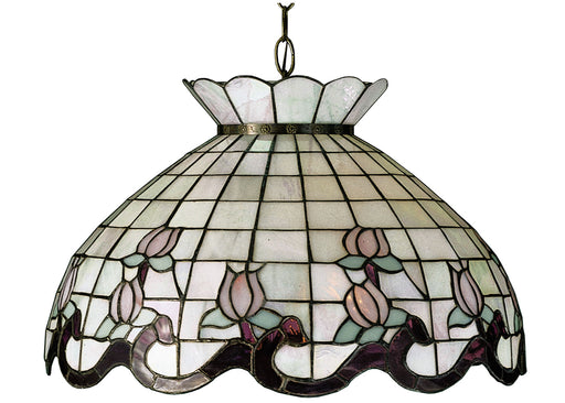 Meyda Tiffany - 31211 - One Light Pendant - Roseborder - Antique Copper