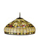 Meyda Tiffany - 29509 - Three Light Pendant - Tiffany Edwardian - Mahogany Bronze