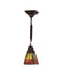 Meyda Tiffany - 49099 - One Light Mini Pendant - Prairie Dragonfly - Pbag Flame Orange