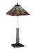 Meyda Tiffany - 47833 - One Light Table Lamp - Prairie Dragonfly - Nickel