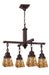 Meyda Tiffany - 24273 - Four Light Chandelier - Glasgow Bungalow - Xaia Ha Beige