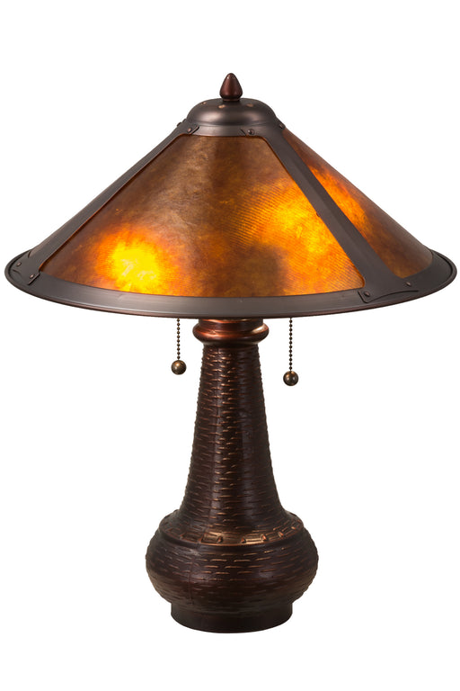 Meyda Tiffany - 22210 - Table Lamp - Sutter - Mahogany Bronze