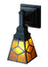 Meyda Tiffany - 27883 - One Light Wall Sconce - Diamond Craftsman - Amber