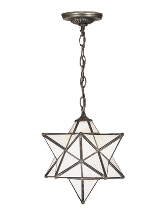 Meyda Tiffany - 21841 - One Light Pendant - Moravian Star - Antique