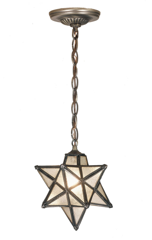 Meyda Tiffany - 21837 - One Light Mini Pendant - Moravian Star - Zasdy