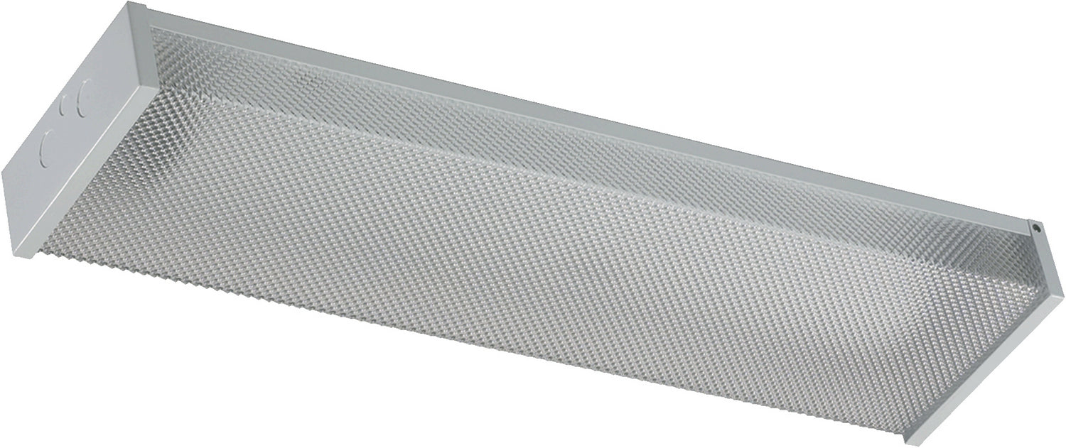 Quorum - 82025-2-6 - Two Light Ceiling Mount - Narrow Wrap Around - White