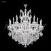 James R. Moder - 91790S22 - 19 Light Chandelier - Maria Theresa Grand - Silver