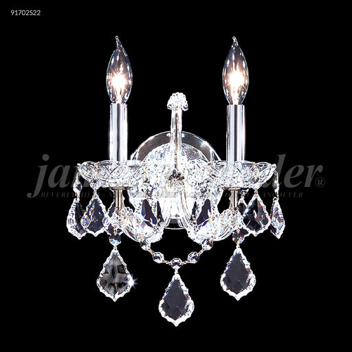 James R. Moder - 91702S22 - Two Light Wall Sconce - Maria Theresa Grand - Silver