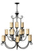 Hinkley - 4019OL - 15 Light Chandelier - Casa - Olde Black