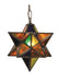 Meyda Tiffany - 72849 - One Light Pendant - Moravian Star - Mahogany Bronze
