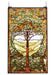 Meyda Tiffany - 74065 - Window - Tiffany Tree Of Life - Beige Avocado Orange Amber