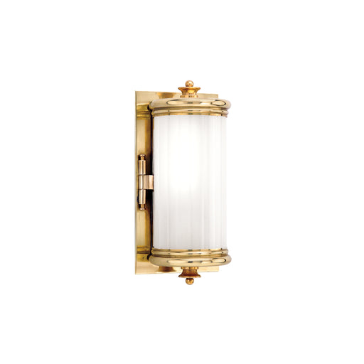 Hudson Valley - 951-AGB - One Light Bath Bracket - Bristol - Aged Brass