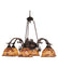 Meyda Tiffany - 81860 - Six Light Chandelier - Fishscale - Antique