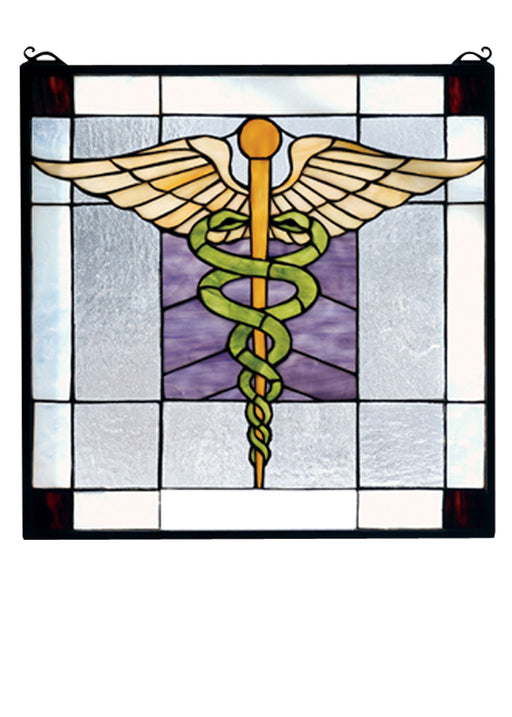 Meyda Tiffany - 81519 - Window - Medical - Bai Ha Green Zasdy Ca Burgundy