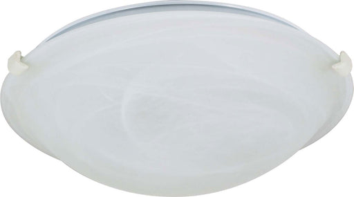 Nuvo Lighting - 60-276 - One Light Flush Mount - Tri Clip Textured White - Textured White
