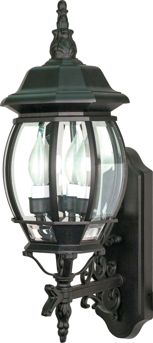 Nuvo Lighting - 60-890 - Three Light Outdoor Lantern - Central Park - Textured Black