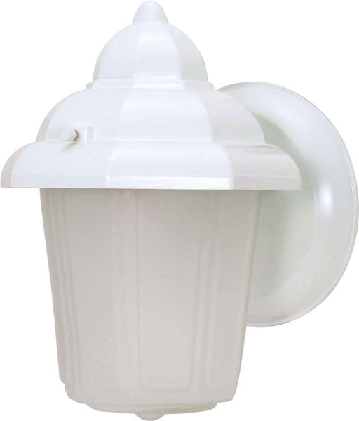 Nuvo Lighting - 60-639 - One Light Wall Lantern - Hood Lantern - White