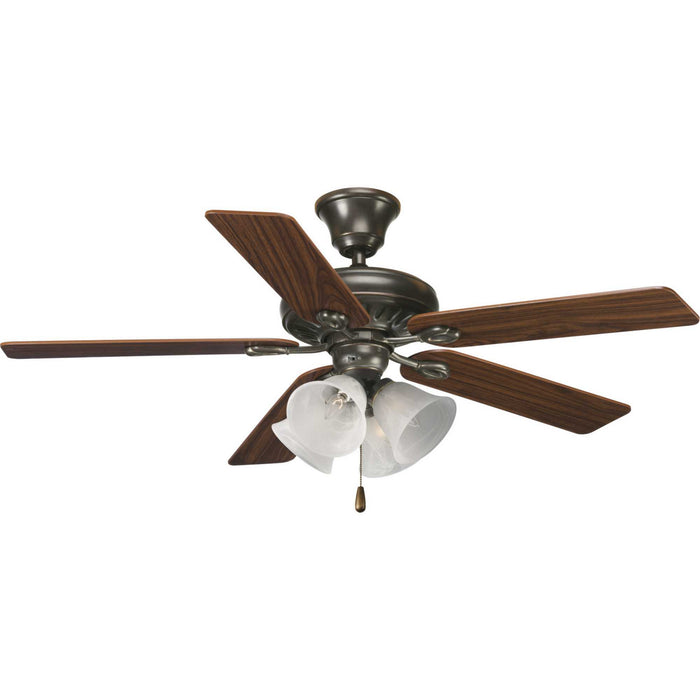 52``Ceiling Fan from the AirPro Signature collection in Antique Bronze finish