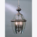 Quoizel - NY1180Z - Four Light Outdoor Hanging Lantern - Newbury - Medici Bronze
