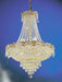 Classic Lighting - 1855 G CP - Eight Light Chandelier - Regency II - Gold