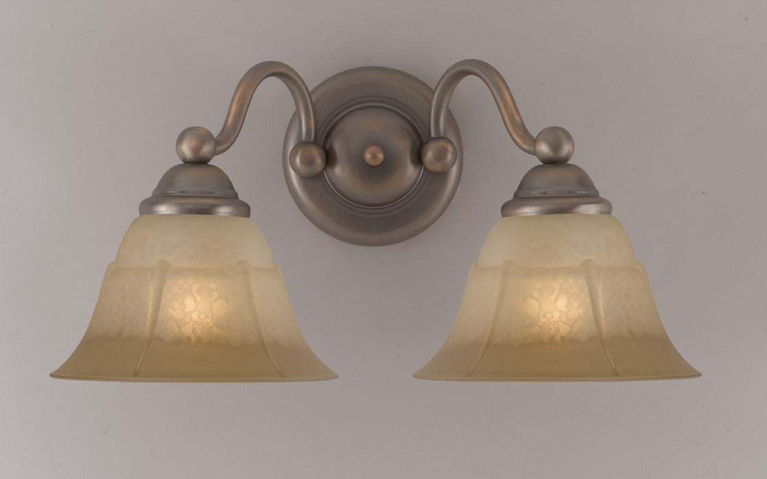 Classic Lighting - 69622 ACP TCG - Two Light Wall Sconce - Providence - Antique Copper