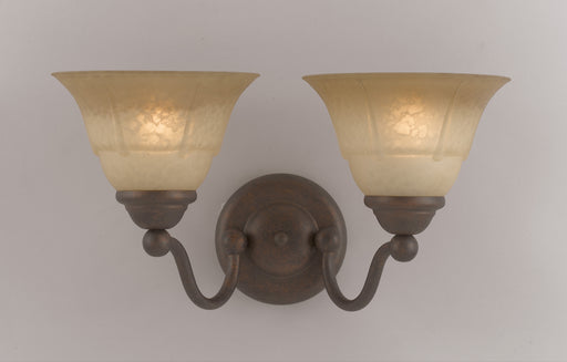 Classic Lighting - 69622 RSB TCG - Two Light Wall Sconce - Providence - Rustic Bronze
