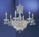 Classic Lighting - 69786 CH CP - 15 Light Chandelier - Crown Jewels - Chrome