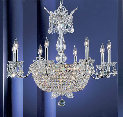 Classic Lighting - 69788 CH CP - 24 Light Chandelier - Crown Jewels - Chrome